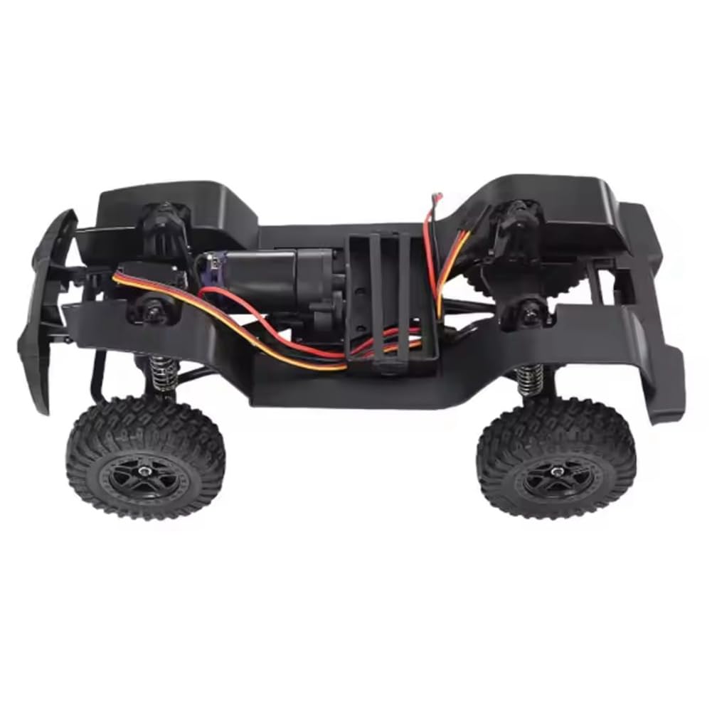 Uhidka RC-Car-Karosserie, Chassis-Rahmen, Radstand 155 mm, für 1:18 RC-Car Ax8560 TRX4M, Zubehör Uhidka RC-Car-Karosserie, Chassis-Rahmen, Radstand 155 mm, für 1:18 RC-Car Ax8560 TRX4M, Zubehör von Uhidka