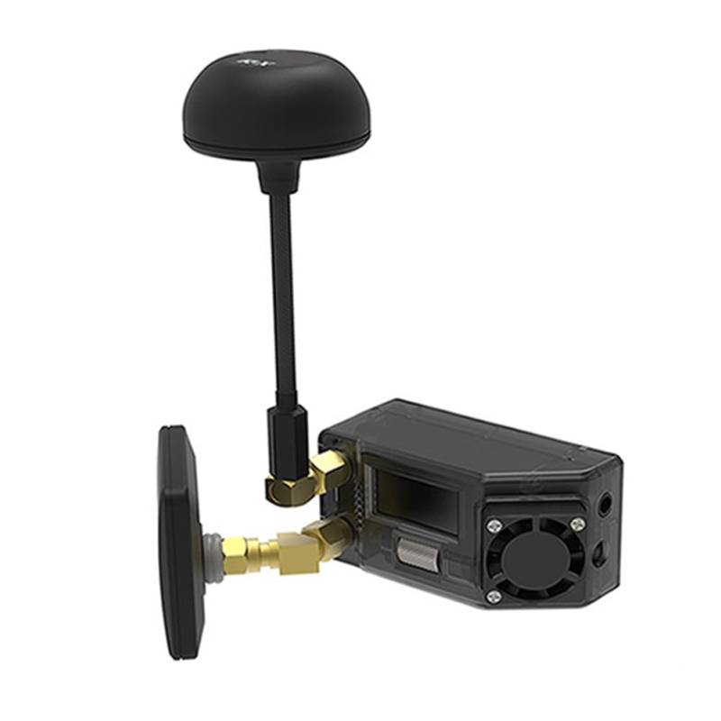 Uhidka Screen Receiver SteadyView X 5.8Ghz IPS Range FPV Brille Receiver Steuerung Sensitivität Motor für RC Flugzeug Drohne von Uhidka