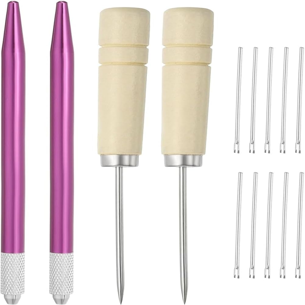 Uhidka Set zum Entwurzeln Von Puppenhaaren, 0,6 mm Stricknadeln zum Entwurzeln Von Puppenhaaren für die Herstellung Von Puppenhaaren, DIY-Bastelbedarf Uhidka Set zum Entwurzeln Von Puppenhaaren, 0,6 mm Stricknadeln zum Entwurzeln Von Puppenhaaren für die Herstellung Von Puppenhaaren, DIY-Bastelbedarf von Uhidka