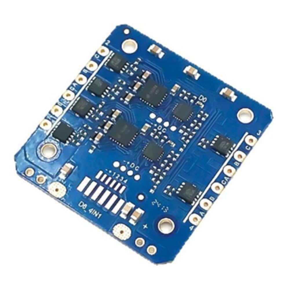 Uhidka UAV Bürstenloser 32-Bit 6A 4-In-1 ESC Drehzahlregler 3S für Drohnen Unterstützt PWM Zubehör Uhidka UAV Bürstenloser 32-Bit 6A 4-In-1 ESC Drehzahlregler 3S für Drohnen Unterstützt PWM Zubehör von Uhidka