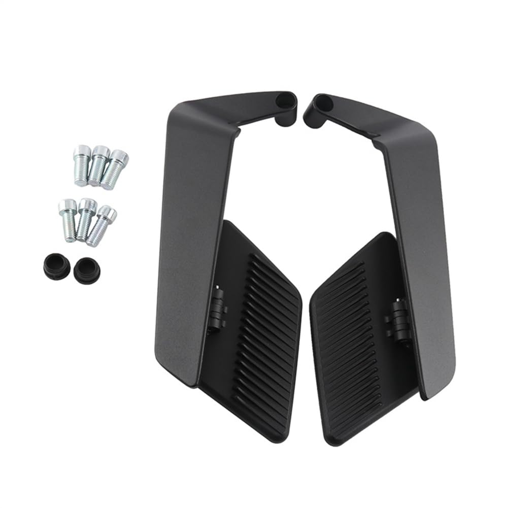 Uhidka Universal Motorrad-Rückspiegel Motorrad-Seitenspiegel Verstellbar Drehbar für MT03 MT07 MT09 Duke125 S1000R GTS300 von Uhidka
