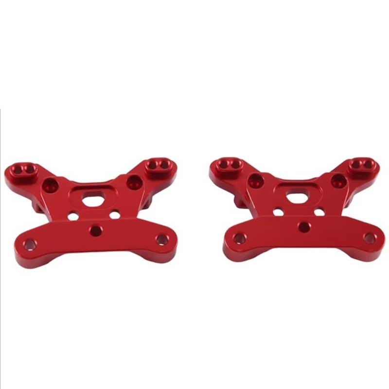 Uhidka Upgrade-Kit für SCY1/16 RC-Auto Hintere Halterungen mit Roter Oberfläche und Hintere Halterungen mit Roter Oberfläche von Uhidka