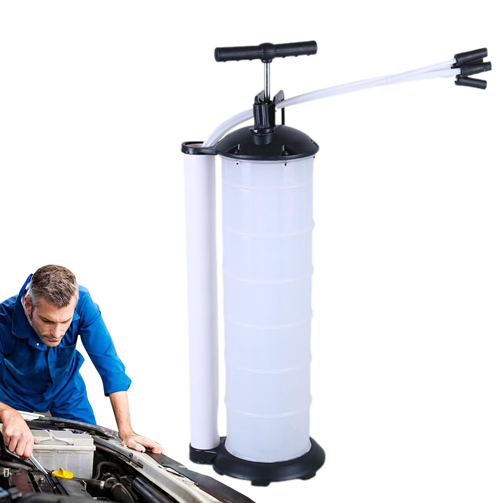 Uhngw Fluidtransferpumpe Automobile, Flüssigkeitspumpe - Manuelles Öl- und Wasserextraktor | Multifunktions-Handheld-Fluidpumpe für Automobilmarine, 7L-Ölübertragung mit Schnellantrieb für Uhngw Fluidtransferpumpe Automobile, Flüssigkeitspumpe - Manuelles Öl- und Wasserextraktor | Multifunktions-Handheld-Fluidpumpe für Automobilmarine, 7L-Ölübertragung mit Schnellantrieb für von Uhngw