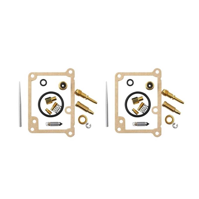 1/2 Set Motorradteile Rebuild Kit Vergaser Reparaturdüse Fit for YFZ350ATV YFZ350LE Banshee YFZ350 1988-2006(2 Sets) von UidEdMVp