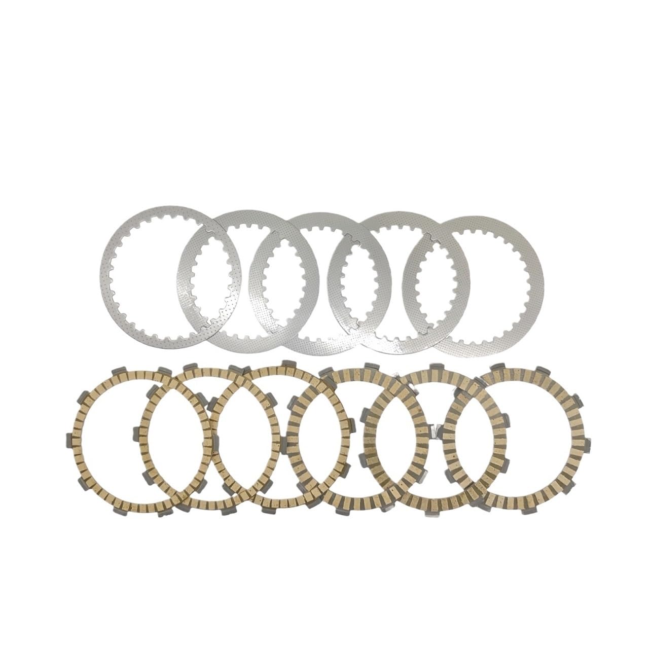 For 450SR 450MT 450NK 450CL-C CF400-6 CF450SR 450cc Kupplung Reibung Disc Separator Stahl Platten(One Set) von UidEdMVp