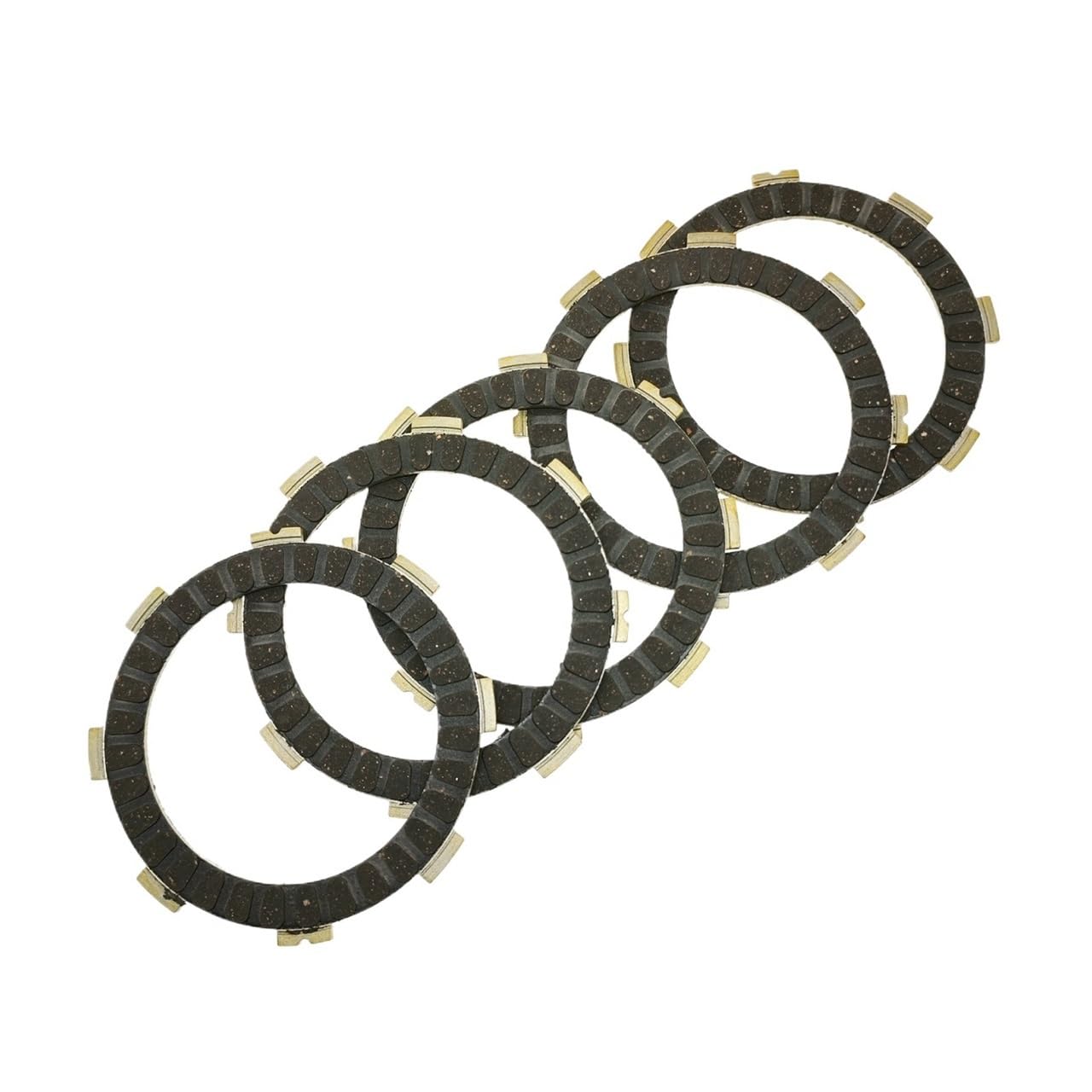 For CT100 100cc Kupplung Reibung Platten Discs Kit Motorrad(Circular pattern) von UidEdMVp