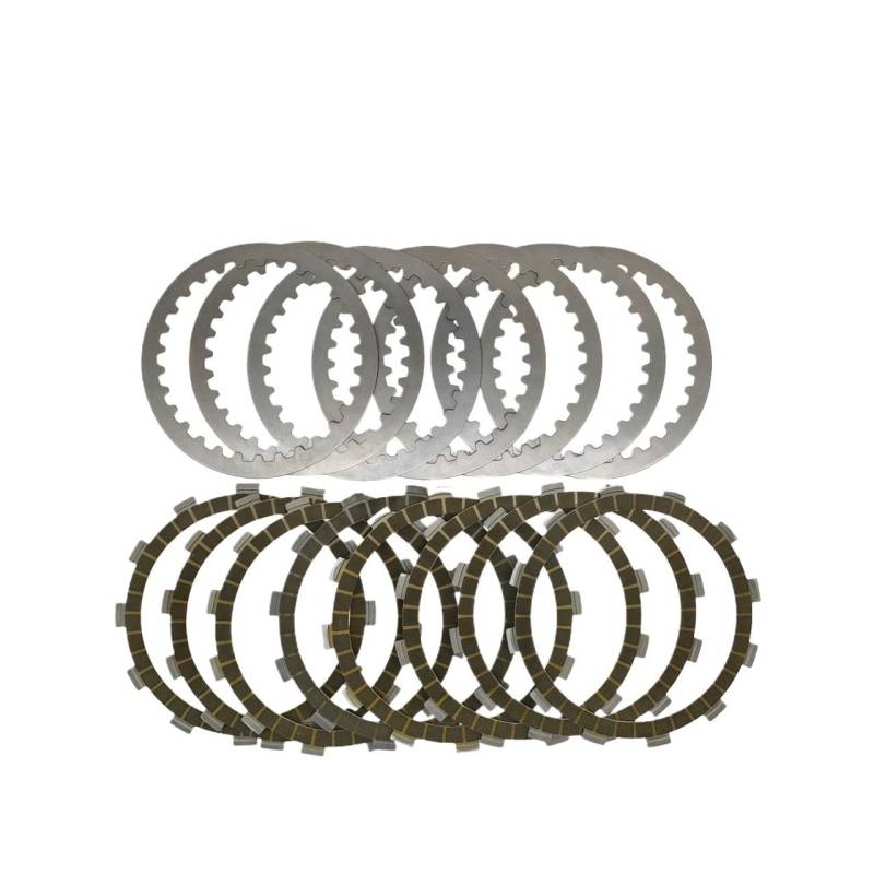 For NC450 T6 K6 J5 RX3 ZS450GY-3 ZS177mm ZS450 450cc Kupplung Reibung Disc Stahl Platten Sets(One set) von UidEdMVp