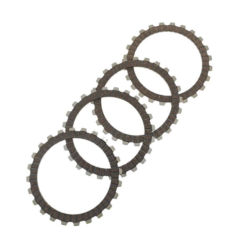 For SDH125-53 WH125-12 KYY125 SDH125 WH125 125cc Kupplungsreibscheiben-Kits 4-tlg. 24-Zähne-Scheibe for Motorrad von UidEdMVp