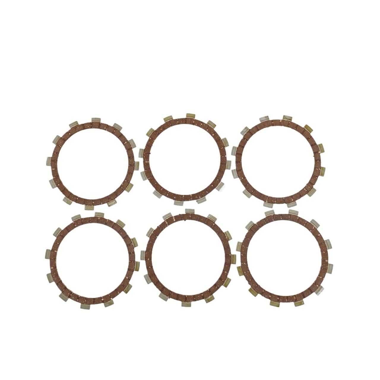 For TTR250 XT250 XT250X XG250 TDR250 TY250 TZR250 TTR250cc XT250cc 3XJ-16321-00 Kupplungsreibscheiben(Clutch friction-6pcs) von UidEdMVp