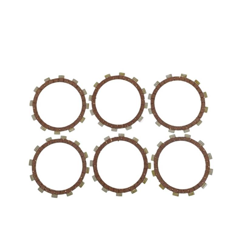 For TTR250 XT250 XT250X XG250 TDR250 TY250 TZR250 TTR250cc XT250cc 3XJ-16321-00 Kupplungsreibscheiben(Clutch friction-6pcs) von UidEdMVp