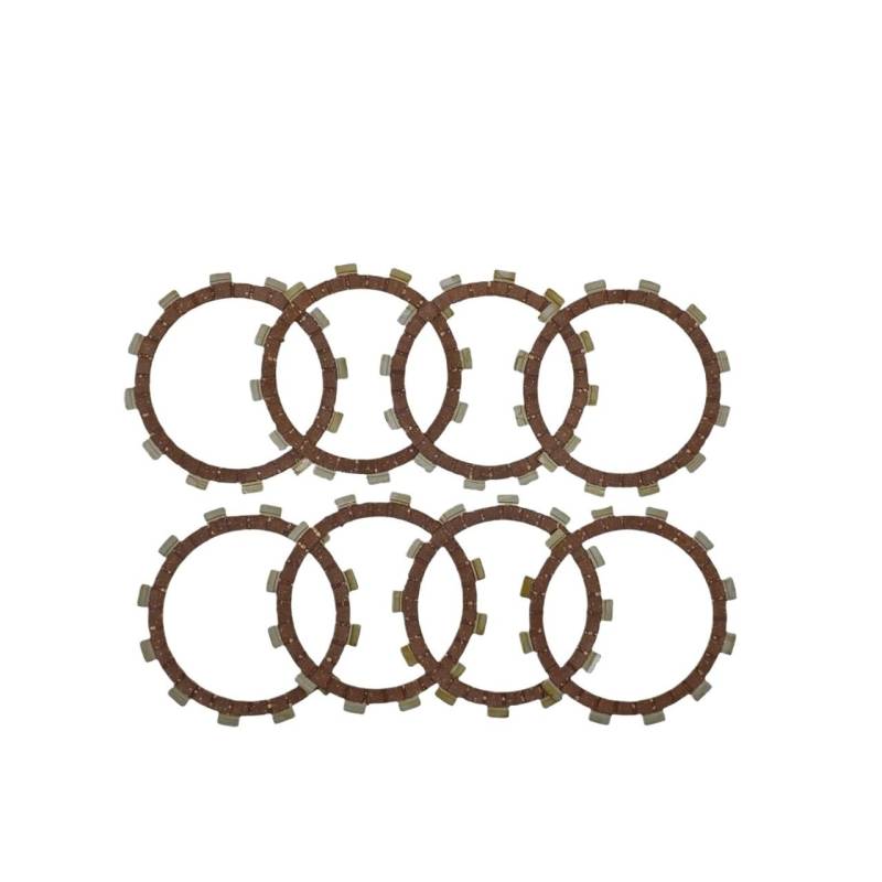 For TTR250 XT250 XT250X XG250 TDR250 TY250 TZR250 TTR250cc XT250cc 3XJ-16321-00 Kupplungsreibscheiben(Clutch friction-8pcs) von UidEdMVp