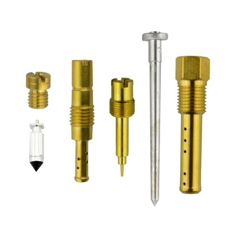 Motorrad 1/4 Set Langsam/Pilot Reparatur Düse Fit for CBR250 CBR22 MC22 JADE250 250cc Hornet250 Vergaser Düse(1 Set) von UidEdMVp