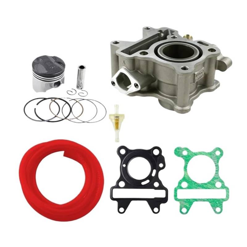 Motorrad Bohrung 38mm Zylinder Kolben Ring Dichtung Rohr Geeignet for XC50D XC50H BX50 CE50 NS50F XF50 von UidEdMVp