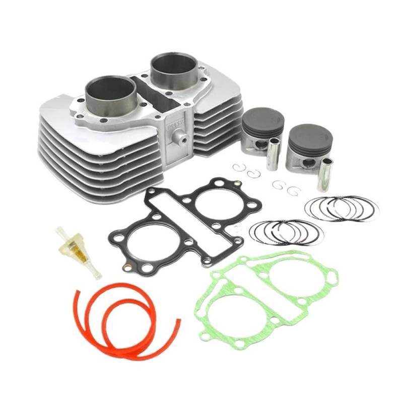 Motorrad Bohrung 53mm Zylinder Kolben Ring Dichtung Rohr for CA250 CMX250 1996 Zu 2011 CMX250C Rebel250 1996 Zu 2015 von UidEdMVp