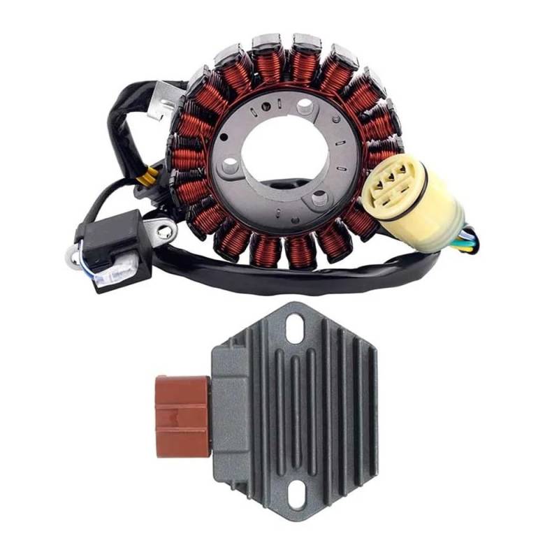 Motorrad Generator Stator Spule Und Gleichrichter for TRX350FE TRX350 31120-HN5-M01(1 Set) von UidEdMVp