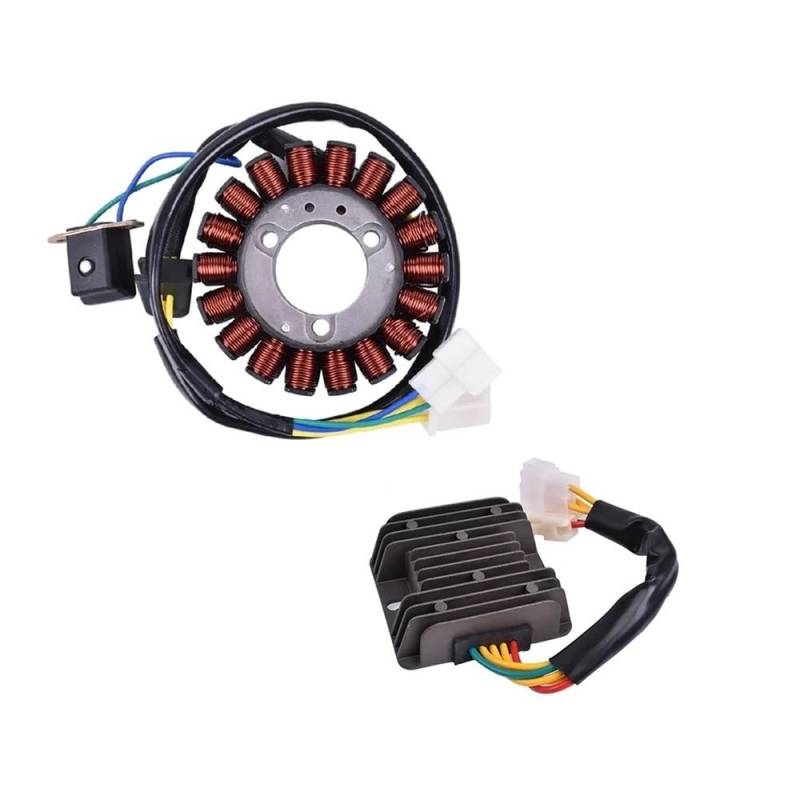 Motorrad Zündung Spannungsreglergleichrichter Und Stator Spule for GT250 2008-2009(1 Set) von UidEdMVp