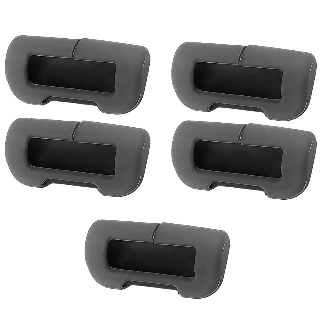 Uinfhyknd FüR Modell 3/Y Sicherheitsgurtschnalle SchutzhüLle Silikon Kollisionsvermeidung Schwarz Sicherheitsgurt Clip Schutz 5 STÜCKE Uinfhyknd FüR Modell 3/Y Sicherheitsgurtschnalle SchutzhüLle Silikon Kollisionsvermeidung Schwarz Sicherheitsgurt Clip Schutz 5 STÜCKE von Uinfhyknd