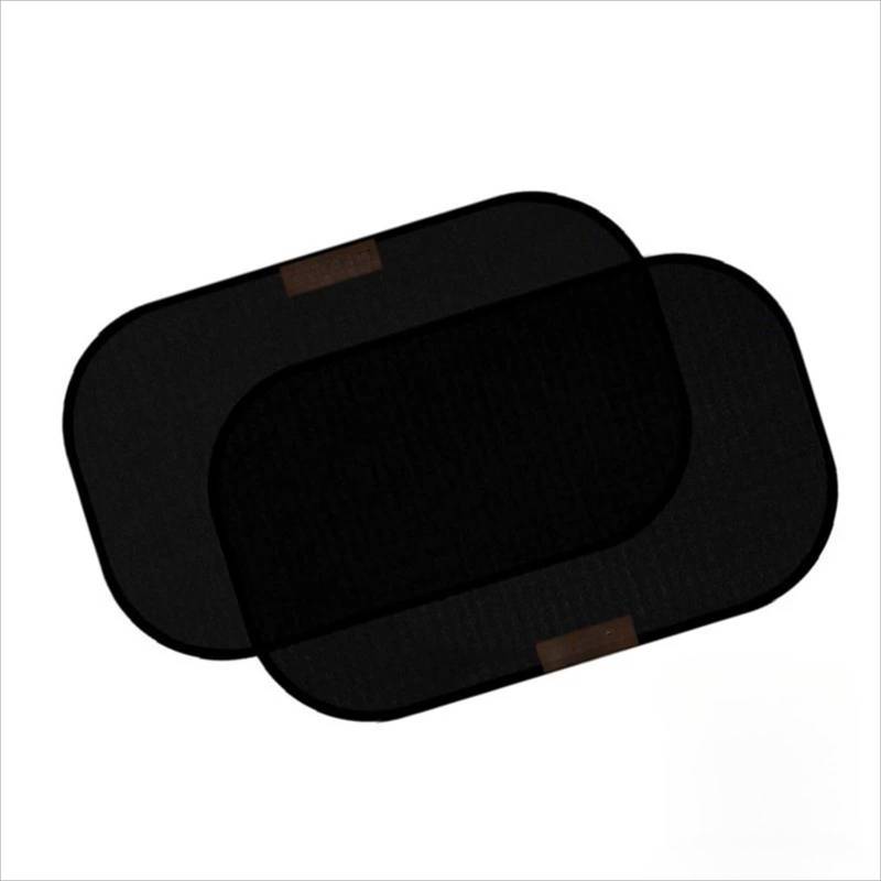 4pcs Sonnenschutz Für Die Seitenscheibe, Sonnenblende, Sonnenrollo Für Das Auto, Auto-Sonnenschutz 53.3 X 35.6 cm Für Baby Kinder Mädchen Jungen (Schwarz) von Uixxducc