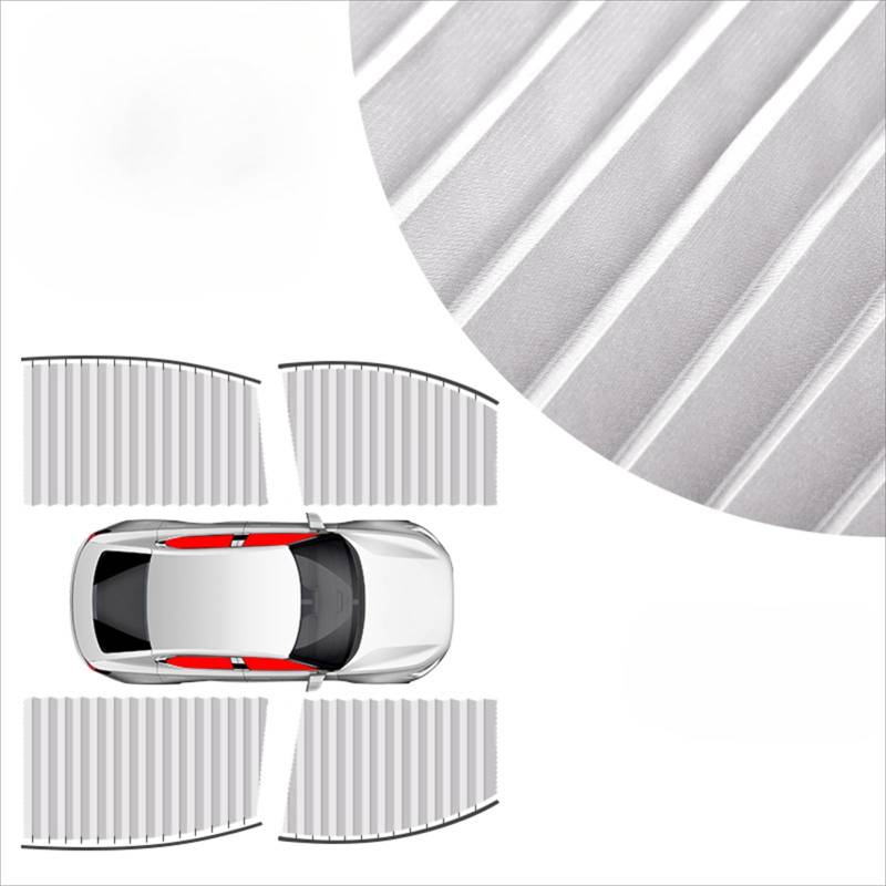 Insektenschutz Magnet Sonnenschutz Auto Baby, Sonnenschutz Auto, Universal Sonnenblende Auto Kinder, Auto UV Schutz Seitenfenster Für Kinder & Haustiere (Silber) von Uixxducc