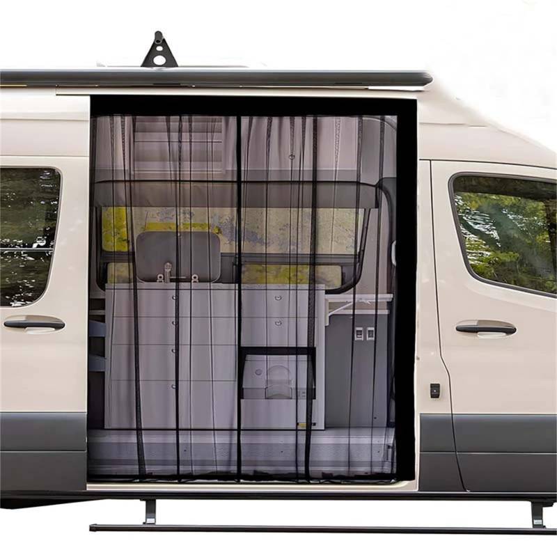 Moskitonetz Van Mit Magnetismus, Fliegengitter Auto Auto-Sonnenschutz Für Kinder Sonnenschutz Auto Fenster Schatten, Passend Für Die Meisten Fahrzeuge (65in*65in) von Uixxducc