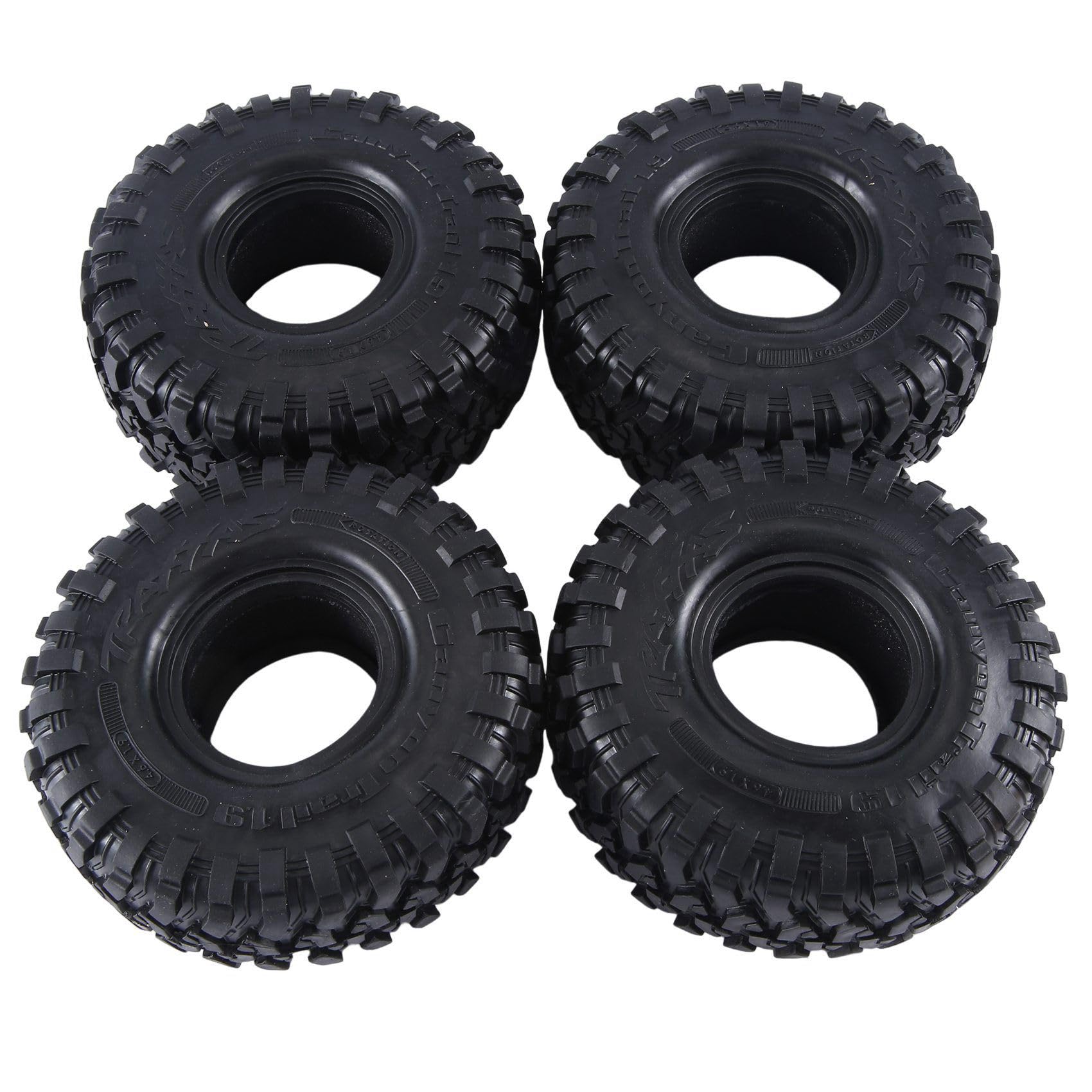 Ujjdwiurgh 4 Stück 120 mm 1,9 Gummifelsenreifen Radreifen für 1:10 RC Crawler Car Axial SCX10 90046 AXI03007 TRX4 Redcat Gen8 Teile Zubehör Ujjdwiurgh 4 Stück 120 mm 1,9 Gummifelsenreifen Radreifen für 1:10 RC Crawler Car Axial SCX10 90046 AXI03007 TRX4 Redcat Gen8 Teile Zubehör von Ujjdwiurgh