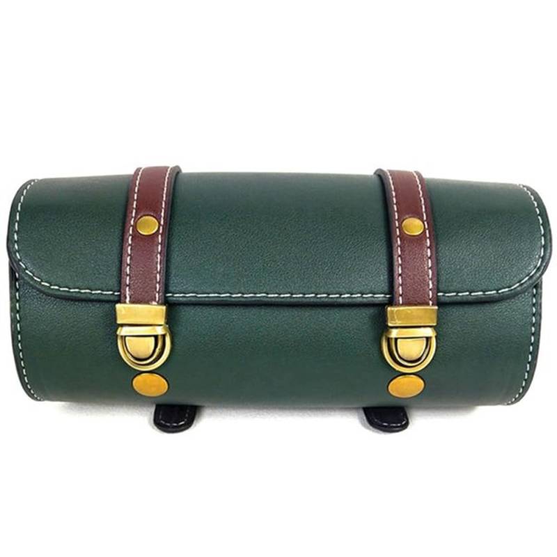 Ujjdwiurgh Fahrradtasche Roller Elektrisches Klappfahrrad Lenker Tasche Regen Rahmen Sattel Ersatzteile Zubehör Grün 21,5X10,5X7cm von Ujjdwiurgh