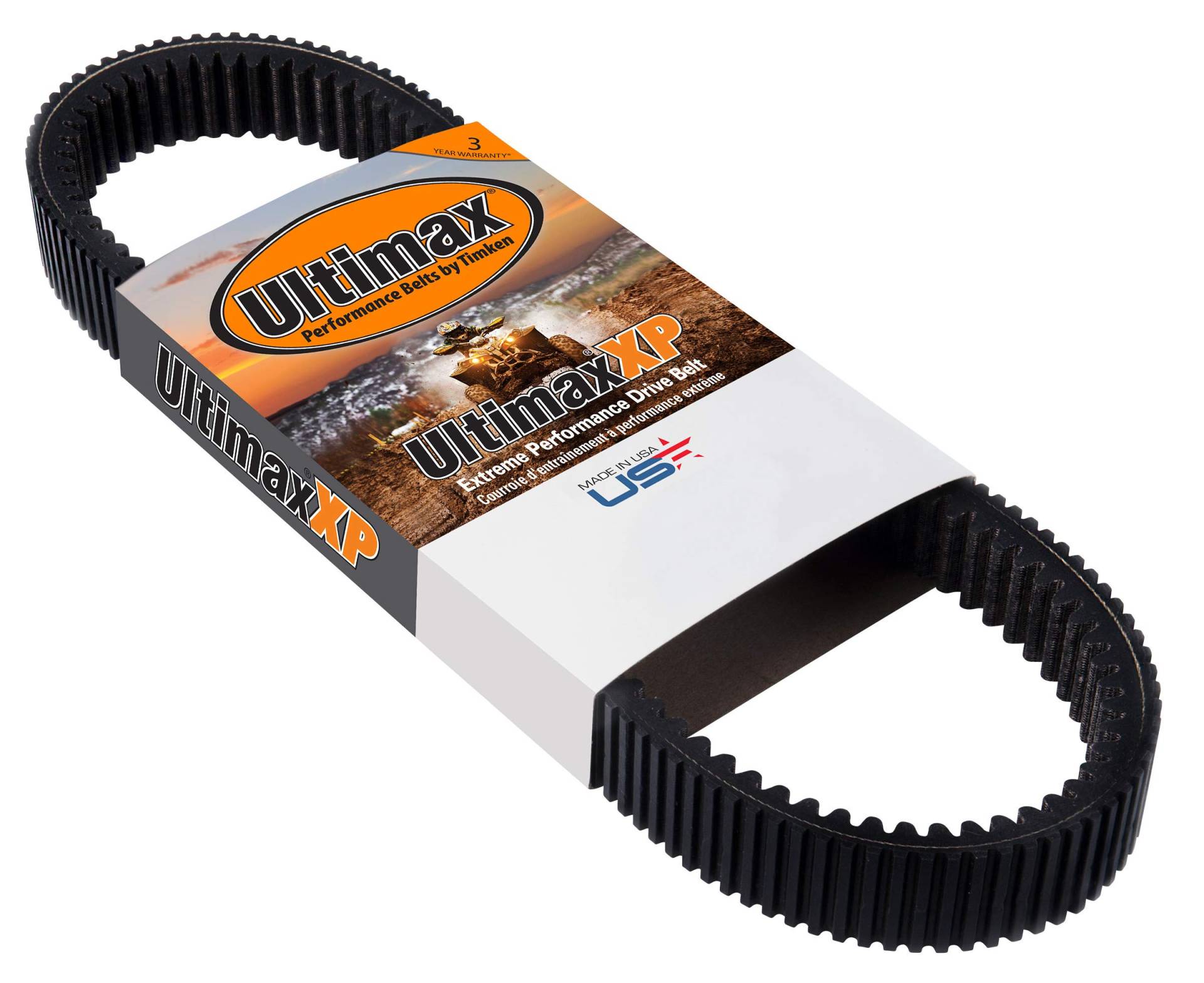 Ultimax UXP446 Riemen, Schwarz von Ultimax