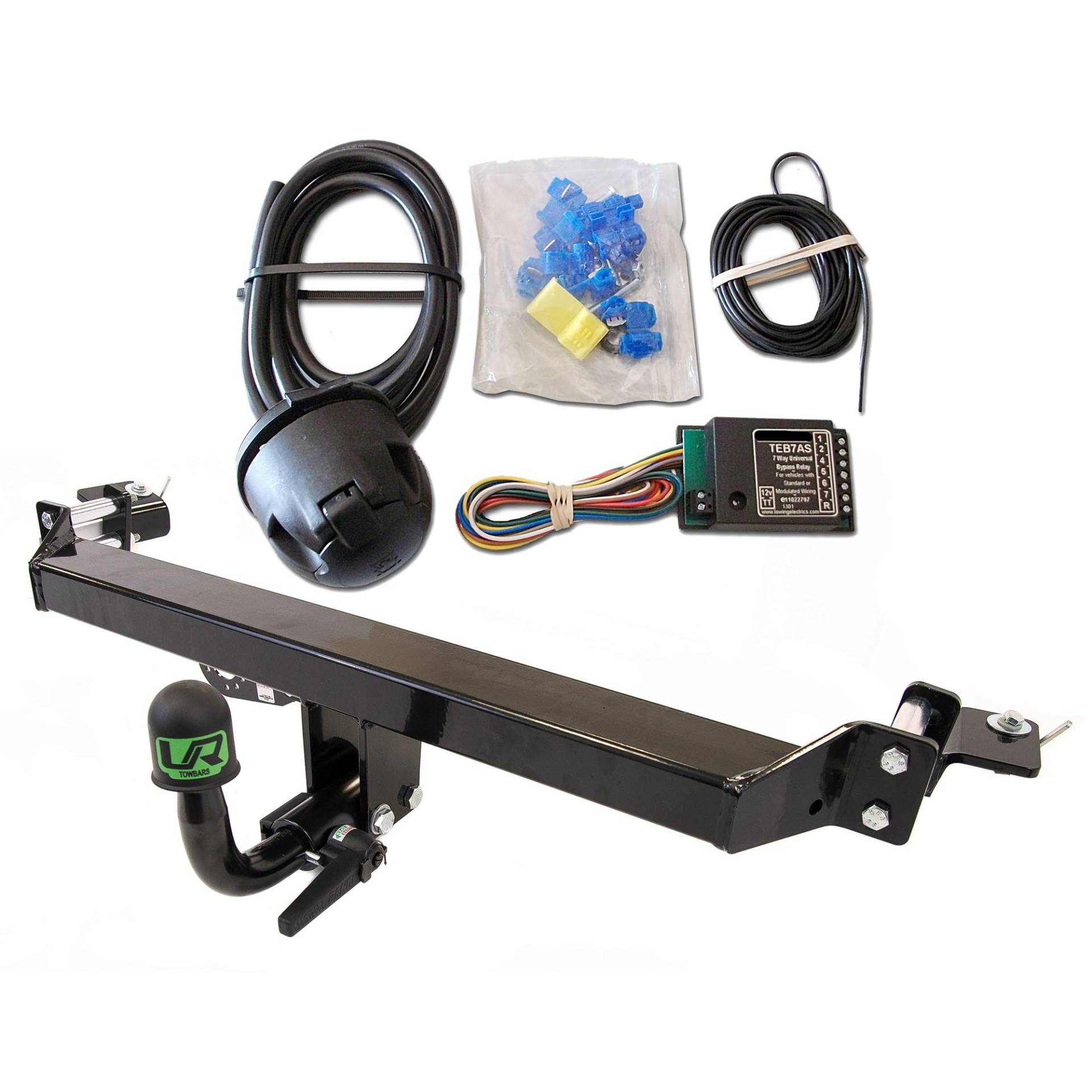UmbraRimorchi Horizontale abnehmbare Anhängerkupplung + 7-polige Elektrosatz, kompatibel mit Toyota RAV4 II 05/2000-12/2005 UmbraRimorchi Horizontale abnehmbare Anhängerkupplung + 7-polige Elektrosatz, kompatibel mit Toyota RAV4 II 05/2000-12/2005 von UmbraRimorchi