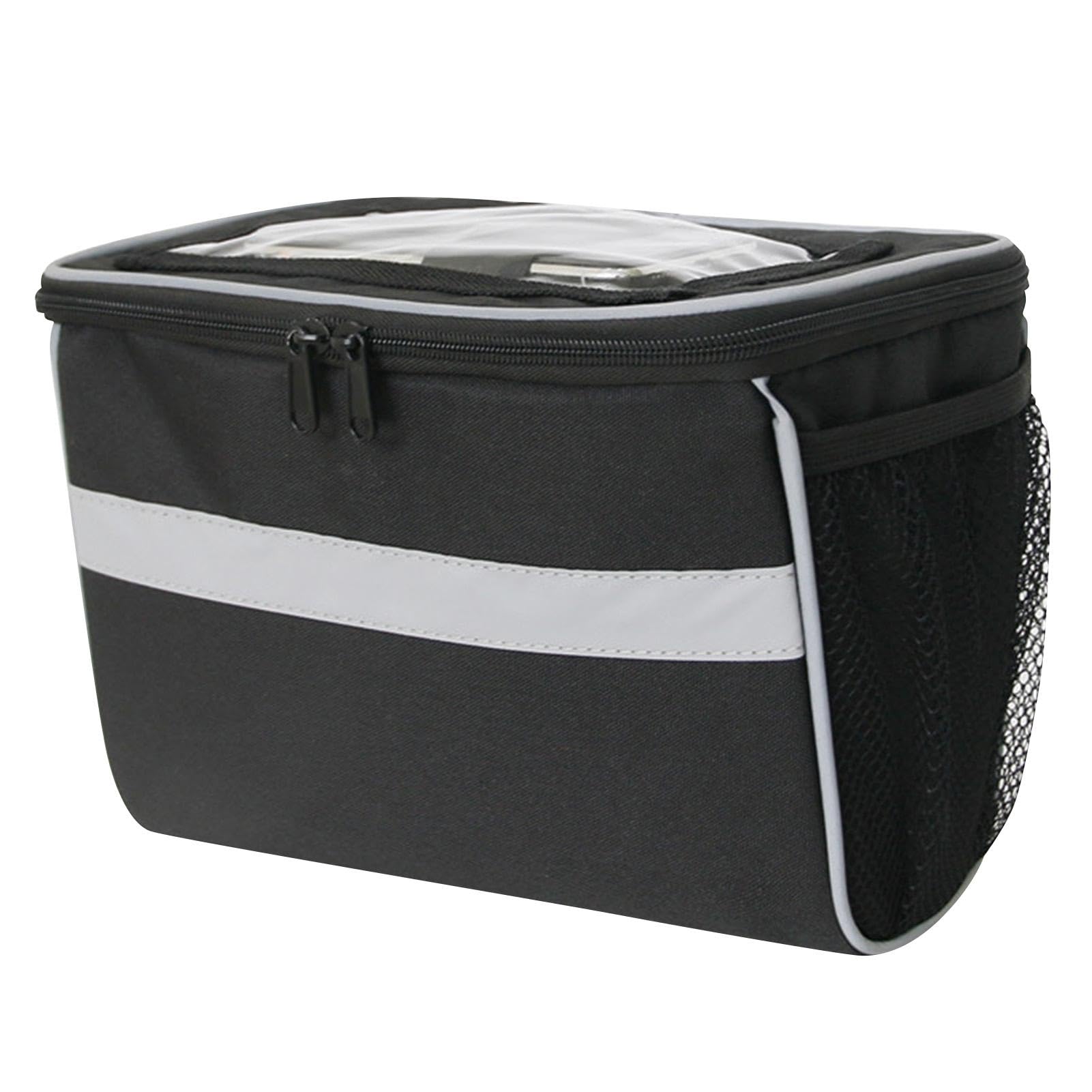 Umiocns Wasserdichte Lenkertasche – Roller Top Bar Bag Reflektierender Streifen – Radfahren Handytasche für Scooter Touch-Screen Design Umiocns Wasserdichte Lenkertasche – Roller Top Bar Bag Reflektierender Streifen – Radfahren Handytasche für Scooter Touch-Screen Design von Umiocns