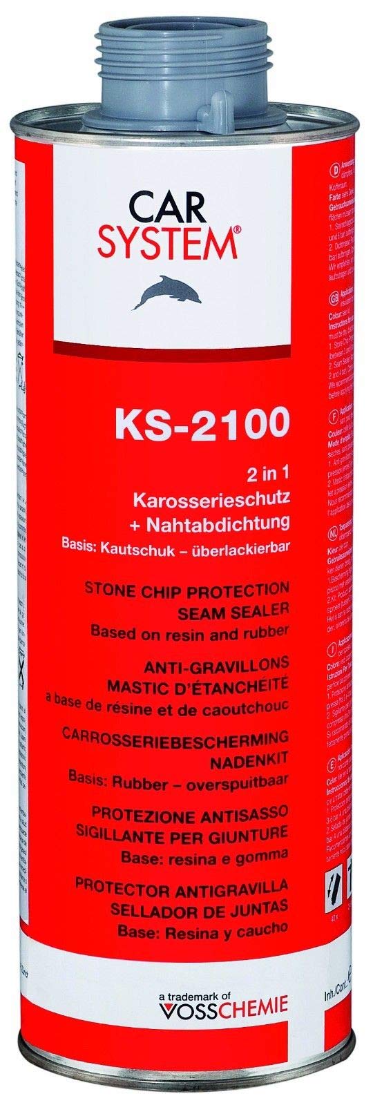 CARSYSTEM Steinschlagschutz/ Nahtabdichtung KS-2100 schwarz 1 Liter 140.146 von CAR SYSTEM