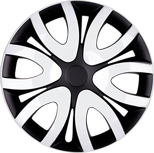 4 x Premium Design Radkappen Radzierblenden Blenden Mika 14 Zoll Weiß Schwarz 4 x Premium Design Radkappen Radzierblenden Blenden Mika 14 Zoll Weiß Schwarz von Unbekannt