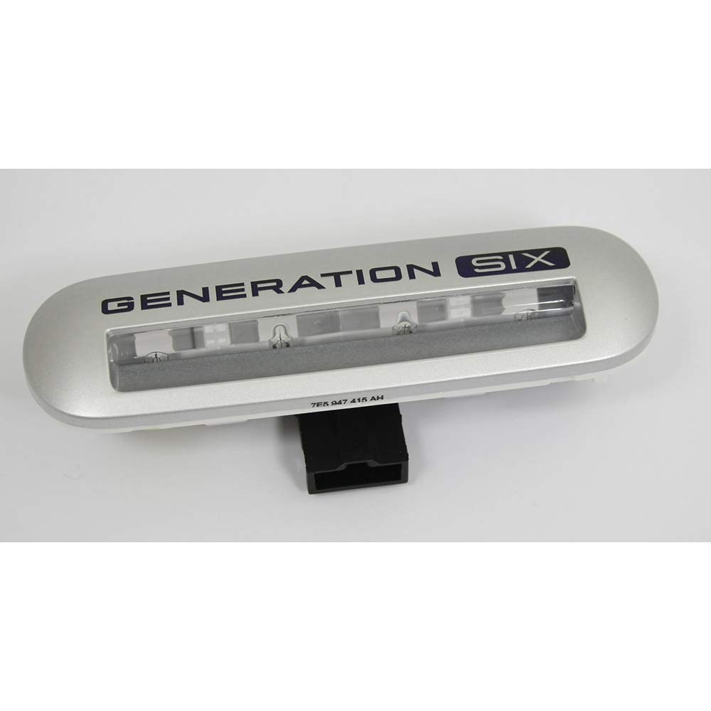 7E5947415AH72A Einstiegsleuchte GENERATION SIX Einstiegsbeleuchtung, silber-metallic 7E5947415AH72A Einstiegsleuchte GENERATION SIX Einstiegsbeleuchtung, silber-metallic von Audi