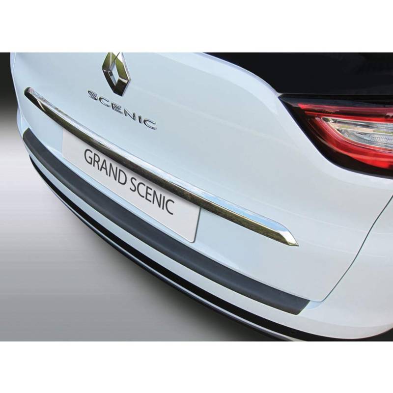 ABS Heckstoßstangenschutz kompatibel mit Renault Grand Scenic IV 2016-2020 Schwarz von RGM