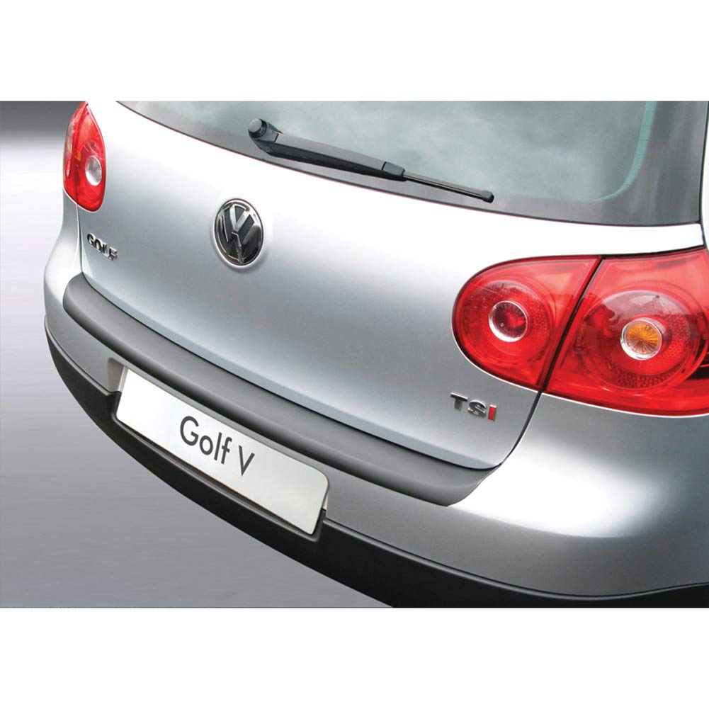 RGM ABS Heckstoßstangenschutz kompatibel mit Volkswagen Golf V 3/5 türer Schwarz von RGM
