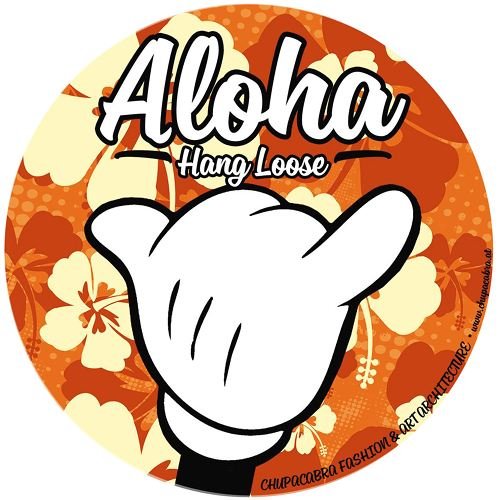 Aloha Surfer Aufkleber Sticker Windsurfen Meer Wellen Fun ca. 10 cm von Unbekannt