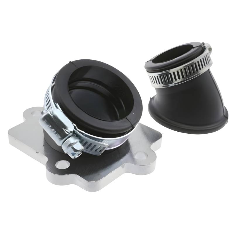 Ansaugstutzen Motoforce Racing, inkl. 2 Adapter (Anschlussweite 24mm + 32mm) für Minarelli liegend von UNKNOWN