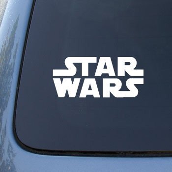 Aufkleber Star Wars Movie Logo - Car, Truck, Notebook, Vinyl Decal Sticker #2527 von Unbekannt