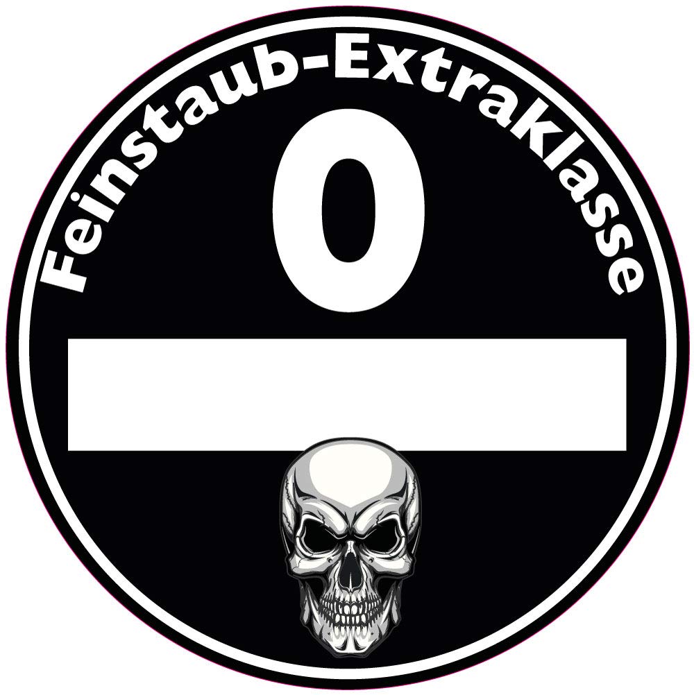chemstickattack Aufkleber Sticker Feinstaub Umwelt Plakette Diesel Benzin für außen 2 Stück! ca. 8 cm chemstickattack Aufkleber Sticker Feinstaub Umwelt Plakette Diesel Benzin für außen 2 Stück! ca. 8 cm von chemstickattack