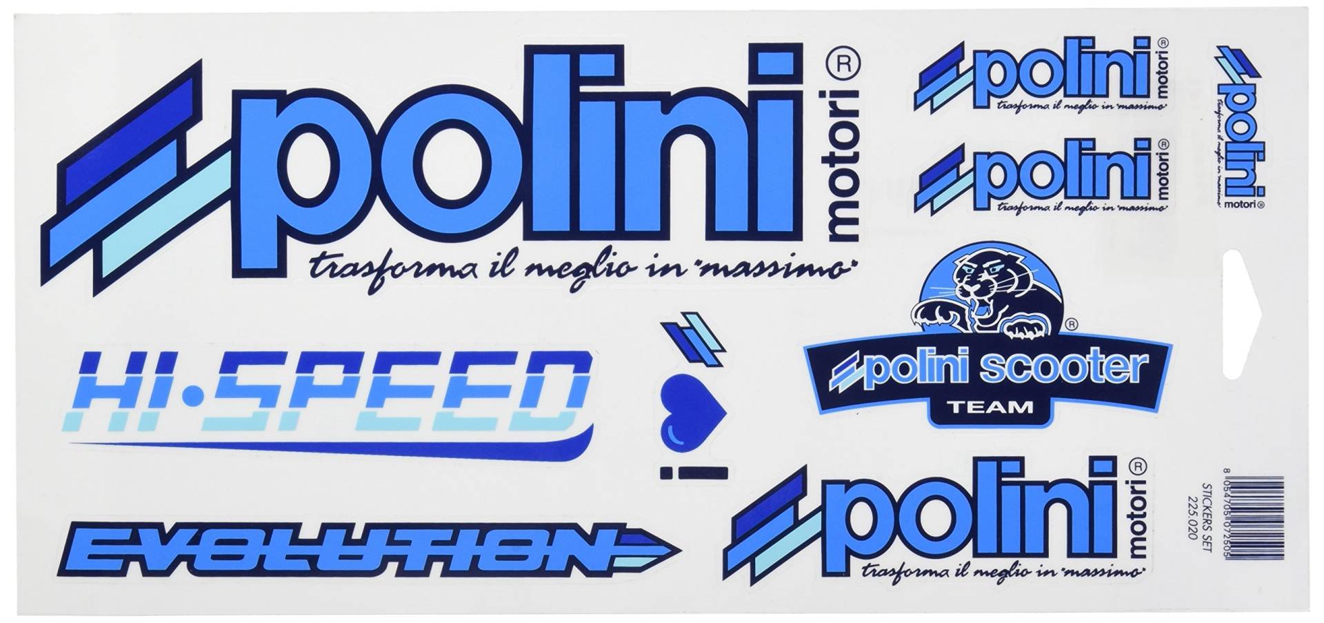 Aufkleberset Polini Aufkleberset Polini von POLINI