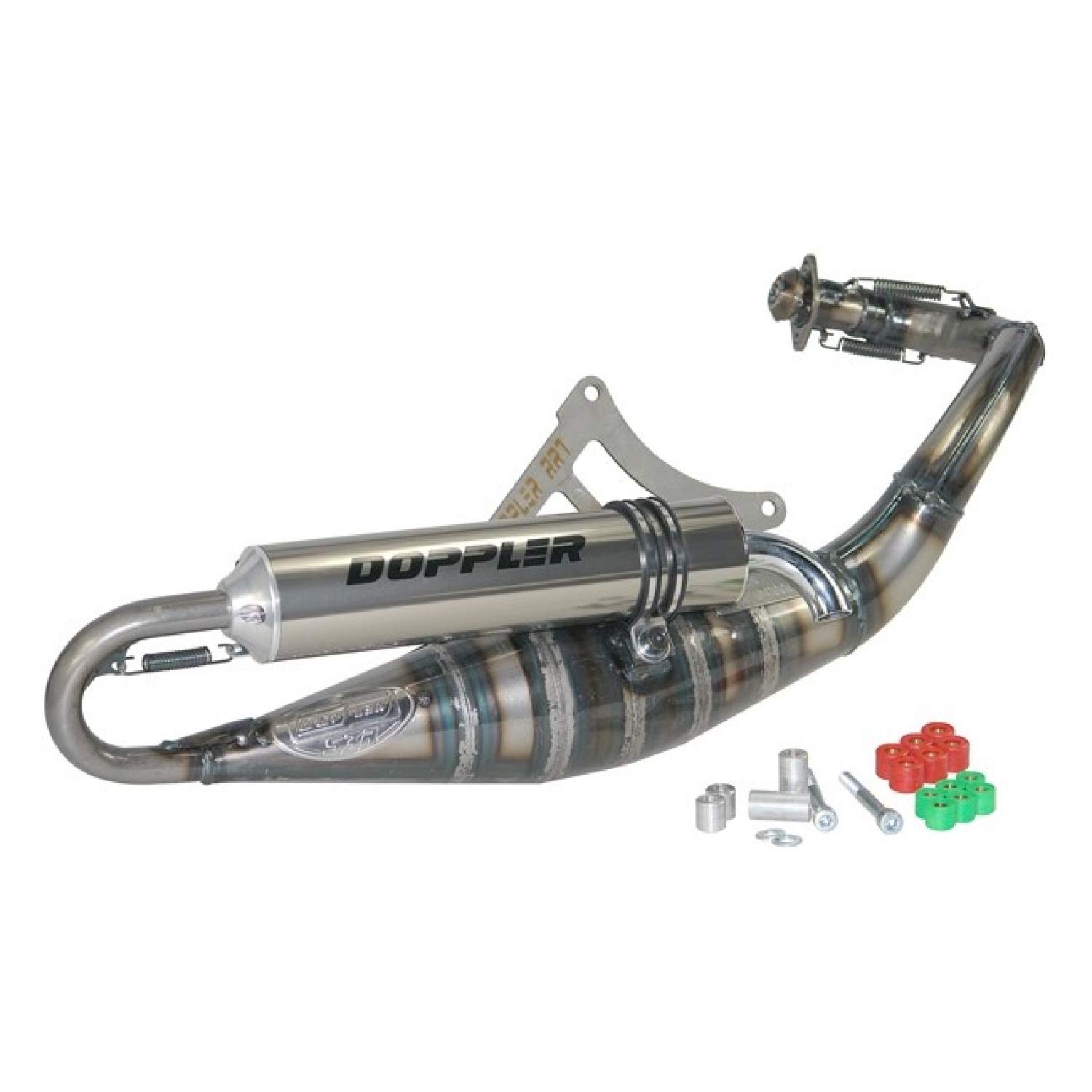 Auspuffanlage Doppler RR-7 Titan für , E-Prüfzeichen Auspuffanlage Doppler RR-7 Titan für , E-Prüfzeichen von Unbekannt