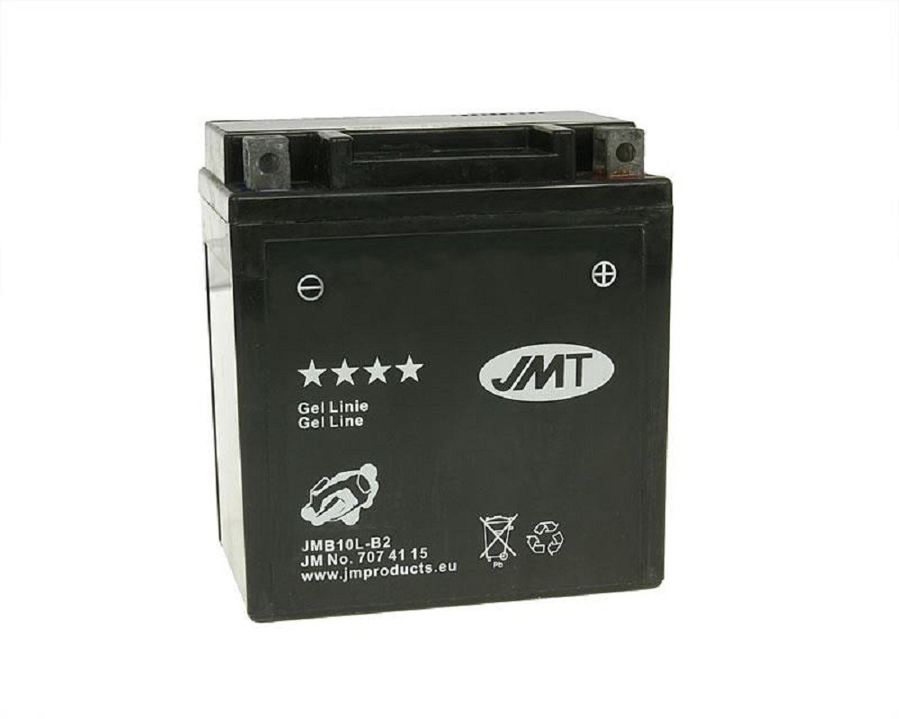 Batterie JMT GEL – jmb10l-b2 12 Volt – Suzuki GS 500 E GM51B Vj. 1989–1999 von JMT