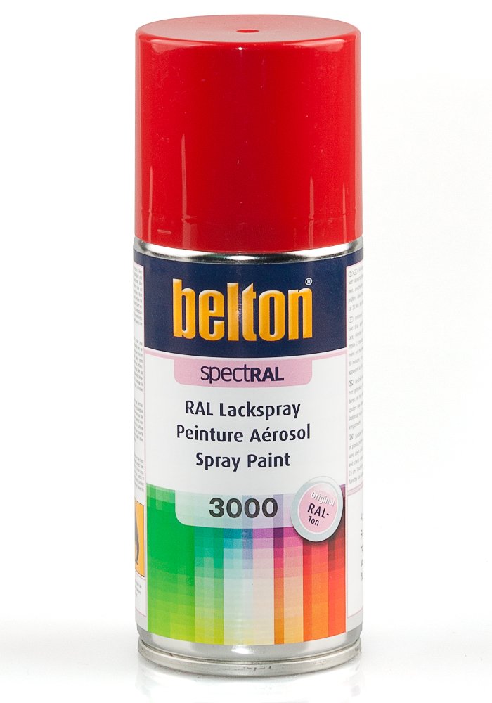 Belton - SpectRAL Spraydose RAL 3000 Feuerrot (150ml) von Auto K