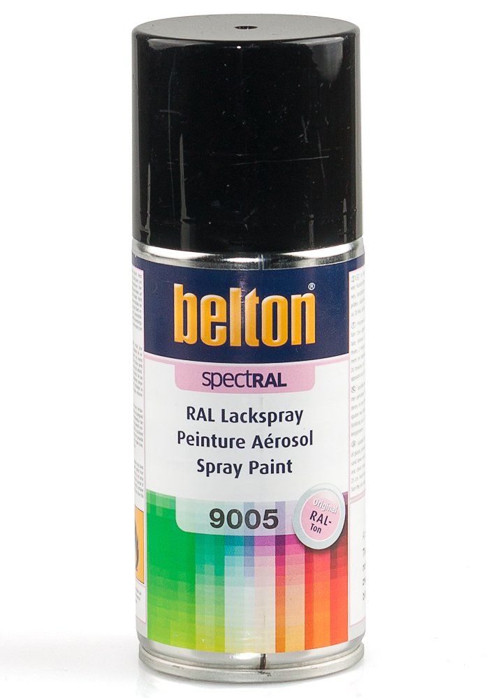 Belton - SpectRAL Spraydose RAL 9005 Tiefschwarz (150ml) von belton
