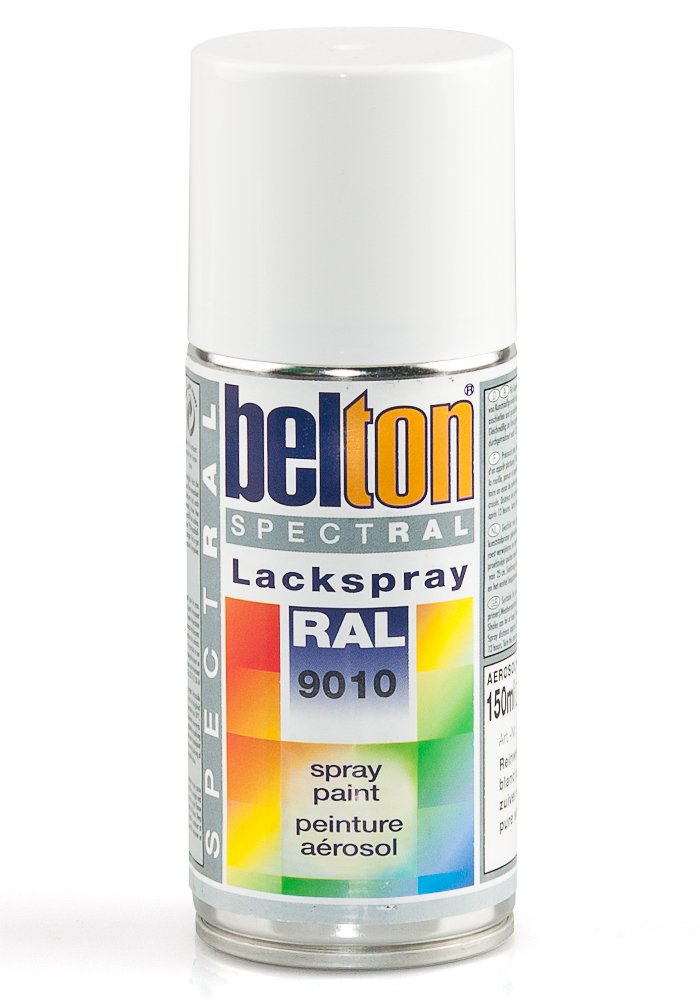 Belton - SpectRAL Spraydose RAL 9010 Reinweiss (150ml) von belton