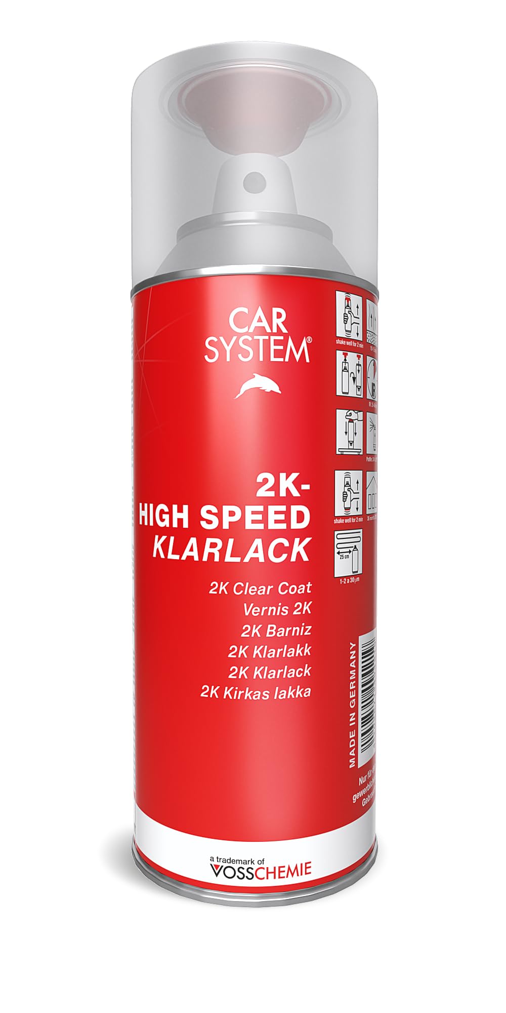 CAR SYSTEM 2K Klarlack High Speed 400 ml 149.421 von CAR SYSTEM