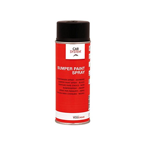 CAR SYSTEM Bumper Paint Spray schwarz 400 ml 142.821 von CAR SYSTEM