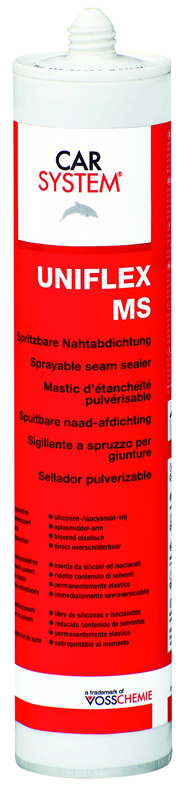 CARSYSTEM Spritzbare Nahtabdichtung UNIFLEX MS grau 290 ml 148.926 von CAR SYSTEM