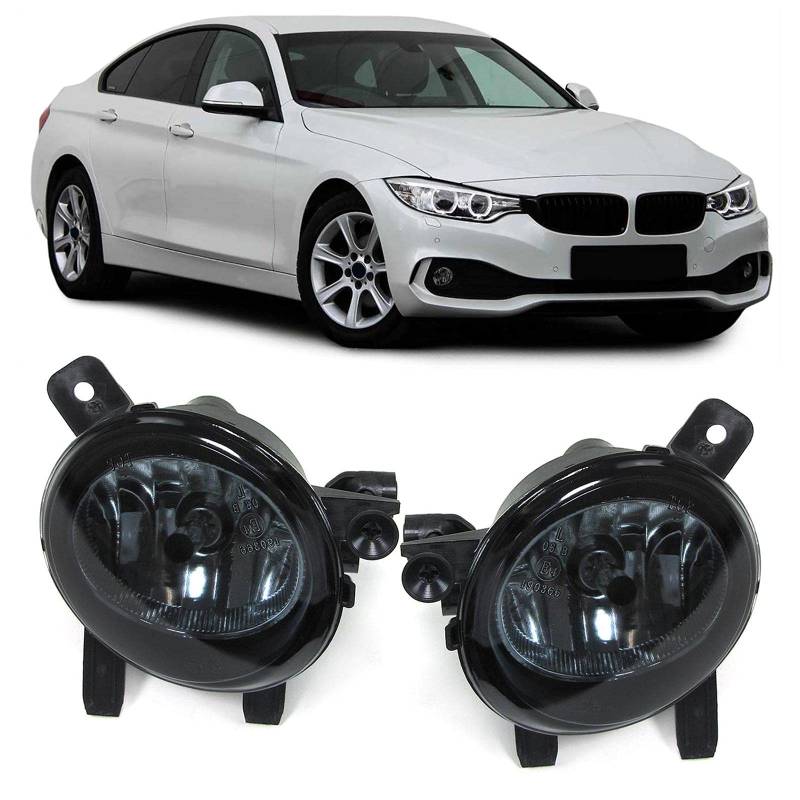 Nebelscheinwerfer Schwarz Smoke passend für BMW F20 F21 F30 F31 F34 F32 F33 von Carparts-Online