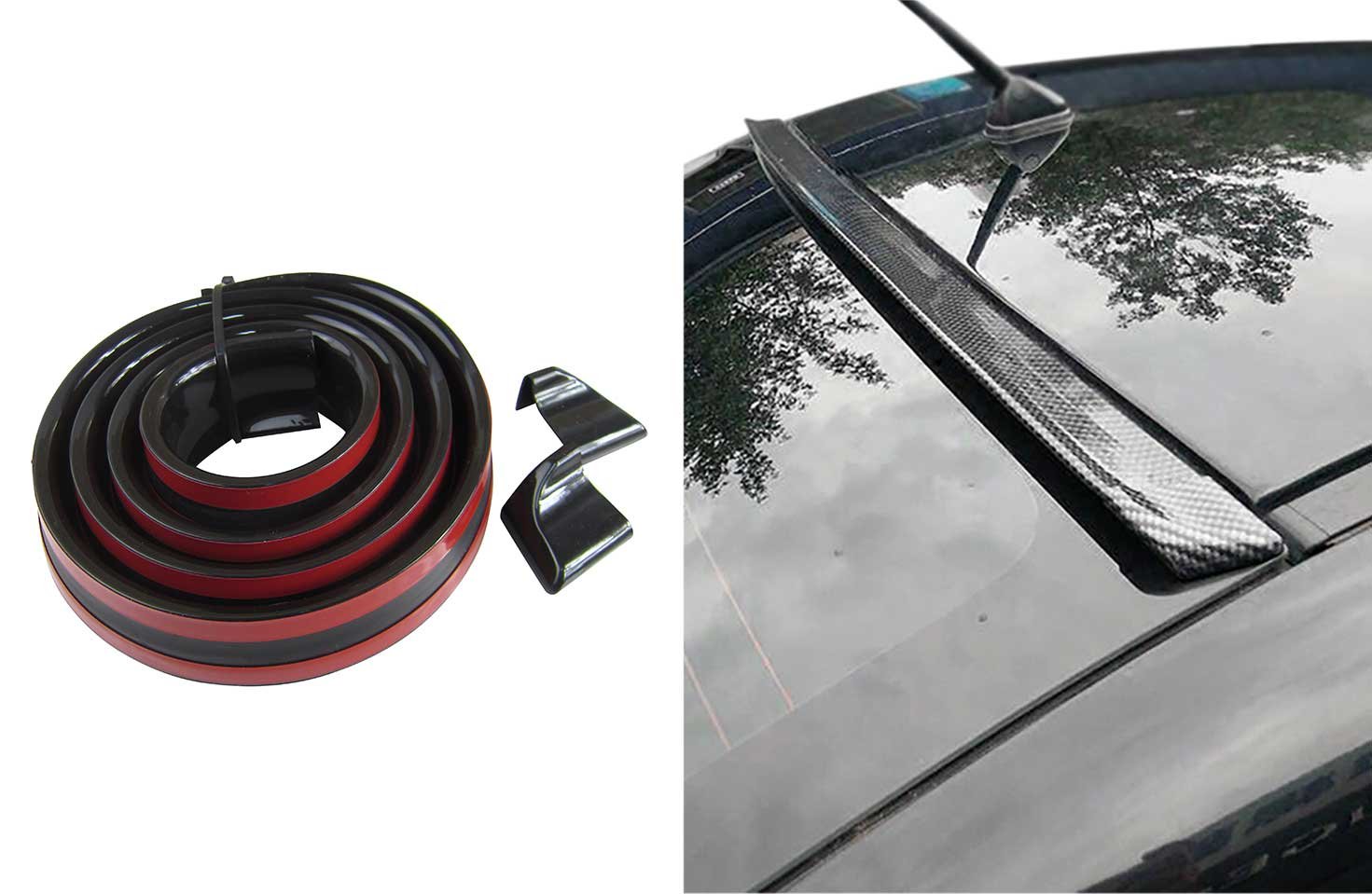 Dachspoiler Heckspoiler Spoiler Blende Lippe Glanz Schwarz für viele Fahrzeuge Dachspoiler Heckspoiler Spoiler Blende Lippe Glanz Schwarz für viele Fahrzeuge von Unbekannt
