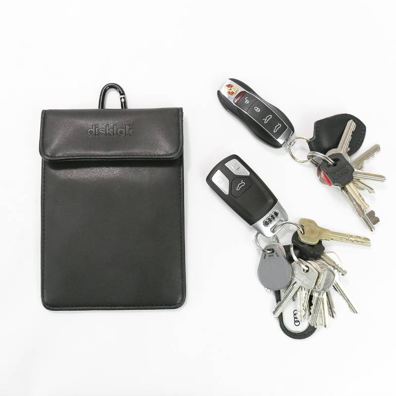 Disklok Diebstahlschutzhülle für Keyless Entry Autoschlüssel von Disklok